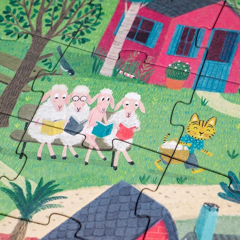 puzzle y juego de pistas